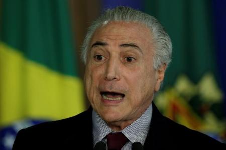 Presidente Michel Temer no Palácio do Planalto, em Brasília. Foto: Reuters/Ueslei Marcelino -