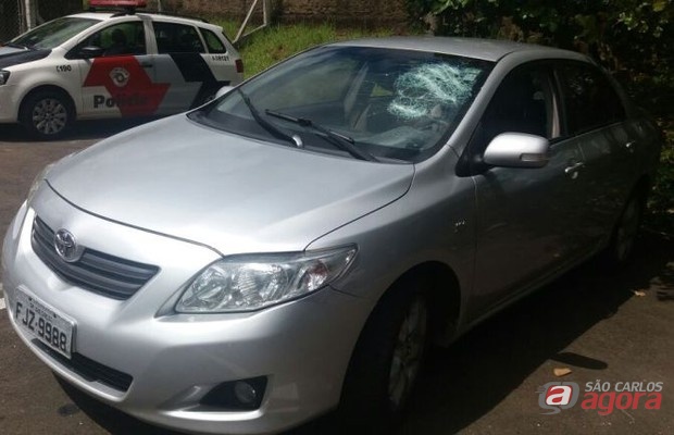Corola do pintor ficou bastante danificado. -