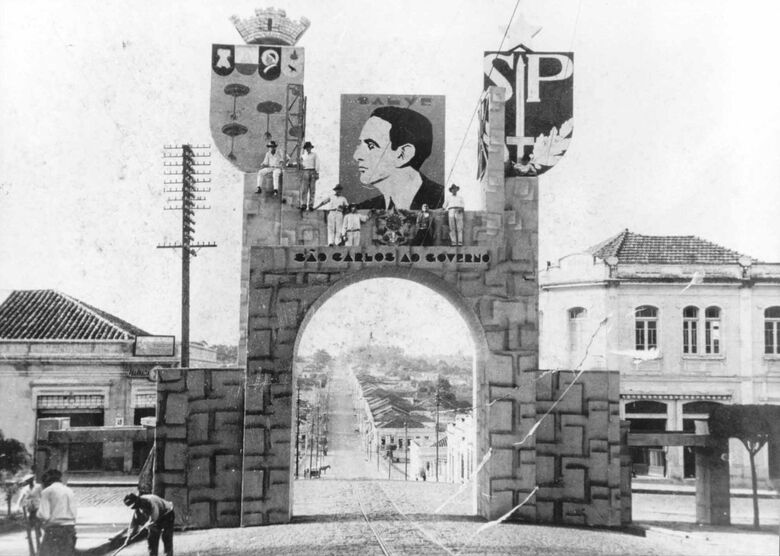 A cidade nos Anos Dourados - Crédito: Thomaz Ceneviva e Arquivo Historico