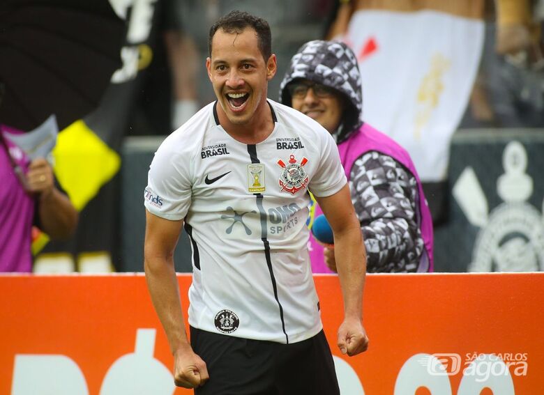 Rodriguinho, artilheiro do Timão, fez dois gols no Fluminense - Crédito: Rodrigo Coca/Agência Corinthians/Divulgação
