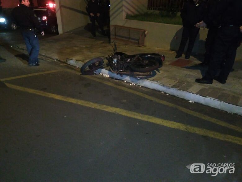 Guarda Municipal recupera moto furtada; adolescente cai em tentativa de fuga - Crédito: Divulgação