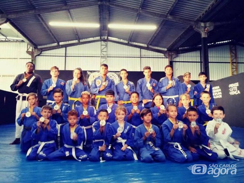 Projeto Reação brilha na Copa Rio Claro de Jiu Jitsu - Crédito: Divulgação