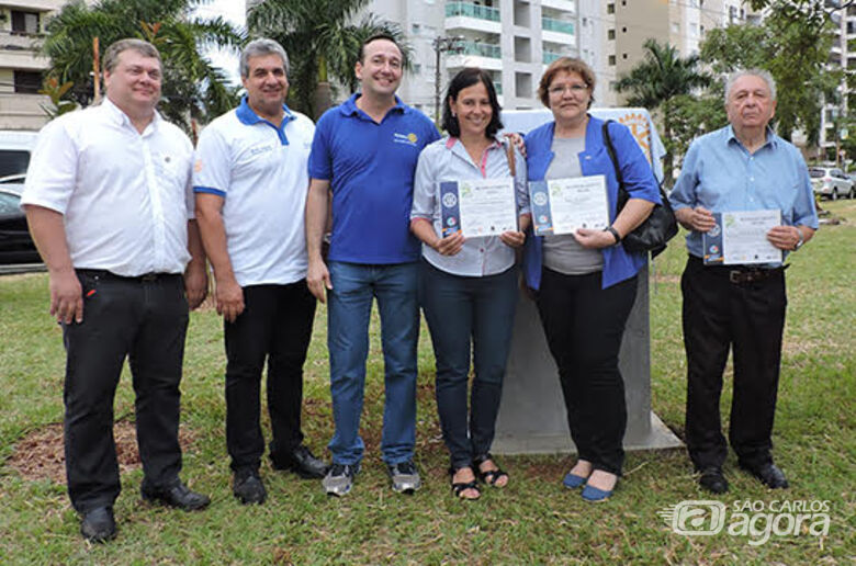 Plantio de árvores e homenagens marcam inauguração de praça em São Carlos - Crédito: Stela Martins - CCS/UFSCar