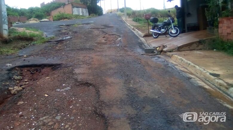 Rua no Prolongamento Jardim das Torres causa revolta - Crédito: Divulgação