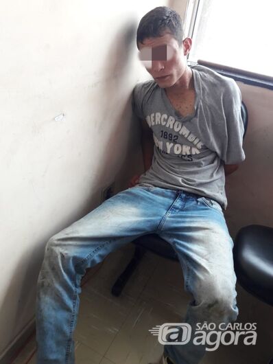 Jovem é preso após furtar casa no Santa Mônica - Crédito: Maycon Maximino