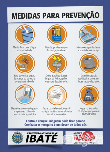 Prefeitura inicia mutirão contra dengue a partir deste sábado no Popular em Ibaté -