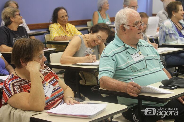 Quem tem mais de 60 anos também pode estudar e se divertir na USP - Crédito: Divulgação