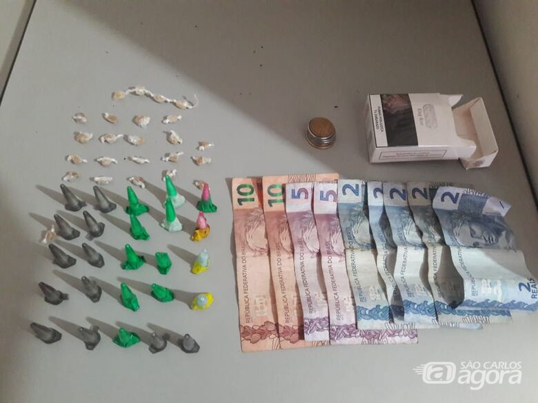 Adolescente é flagrado com entorpecentes no Cruzeiro do Sul - Crédito: São Carlos Agora