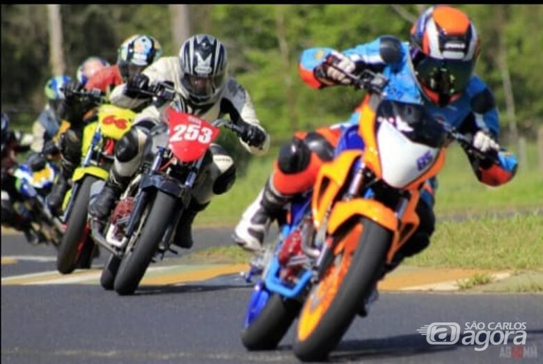 São-carlenses estreiam na temporada e disputa prova de motovelocidade em Londrina - Crédito: Divulgação