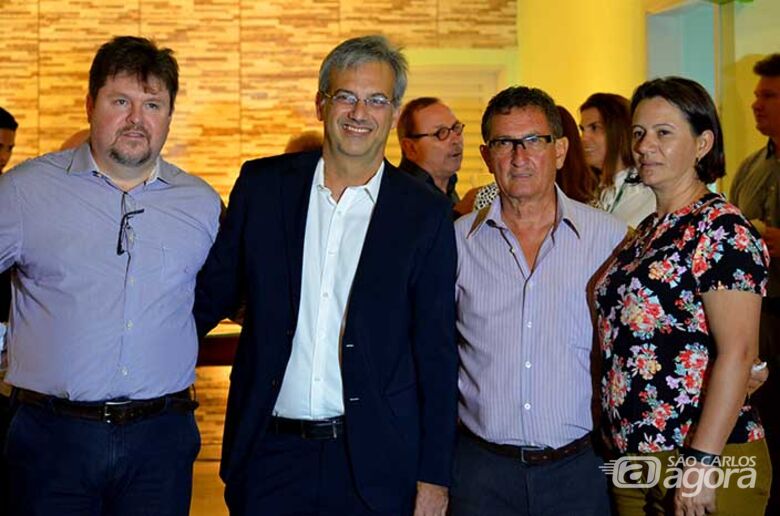 Vice-prefeito participa da inauguração do novo Posto de Atendimento da Unimed em Ibaté - Crédito: Divulgação