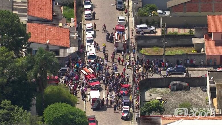 Tiroteio em escola deixa pelo menos oito mortos na Grande São Paulo - Crédito: Reprodução