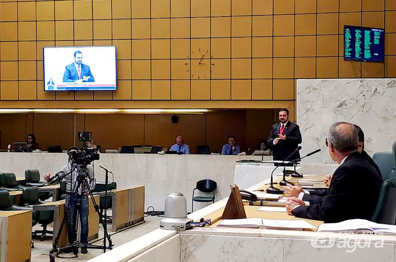 Na Alesp, deputado Julio Cesar protocola diversas demandas da região central - Crédito: Divulgação