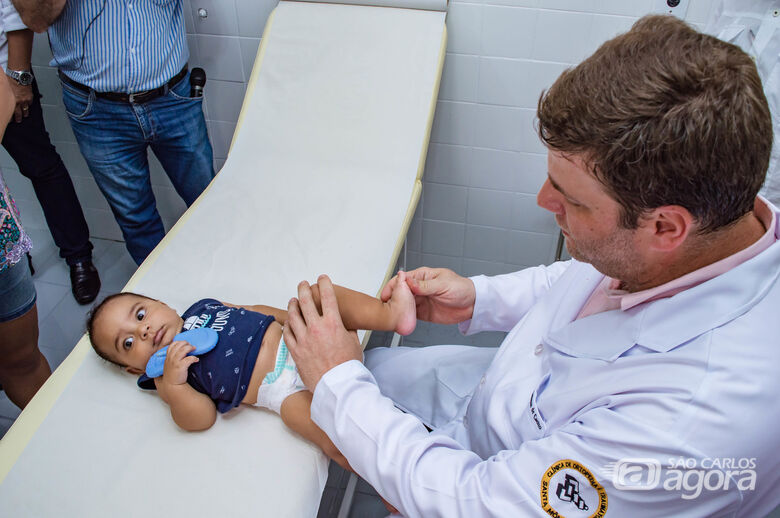 Prefeitura de Ibaté inaugura Centro de Tratamento do Pé Torto Congênito - Crédito: Divulgação