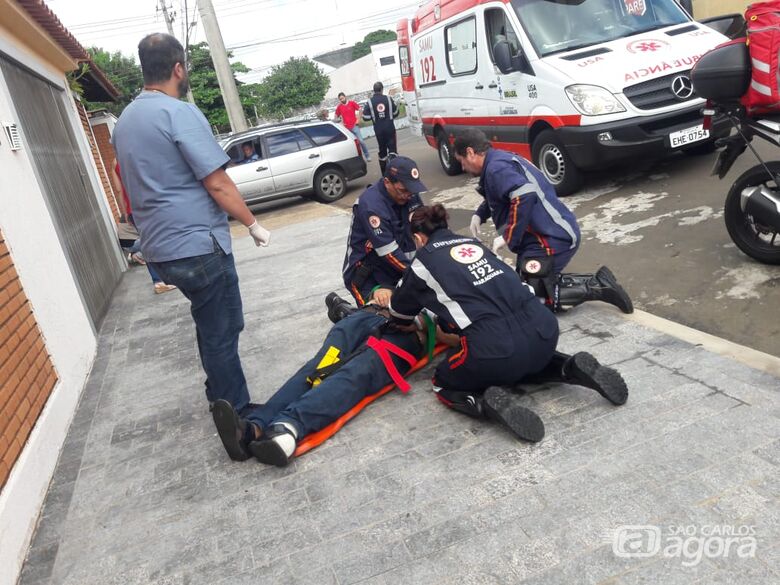 Equipe do Samu consegue reverter parada cardiorrespiratória e salva homem no Ricetti - Crédito: Maycon Maximino