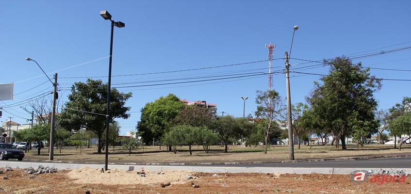 Praça será reformulada e ganhará um avião Xavante. (Foto: Tiago da Mata / SCA)