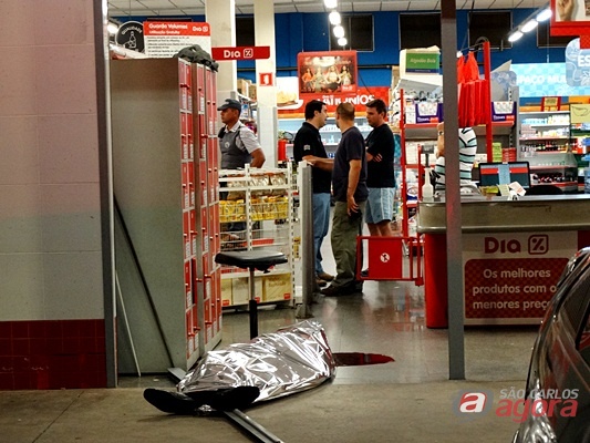 Adroaldo Barbosa Gon&ccedil;alves n&atilde;o teve chance de reagir. (foto Maycon Maxinimo).