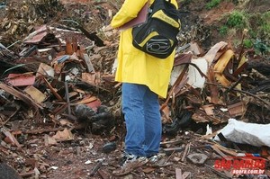 Corpo de Boschi foi encontrado queimado em meio a pneus. (foto Arquivo)