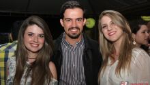 Gabriela, Dr. Wilton (delegado de Ibaté) e Flora. 