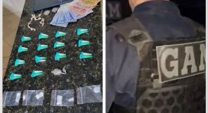 Adolescente é apreendida por tráfico e mulher procurada é presa no Cidade Aracy II