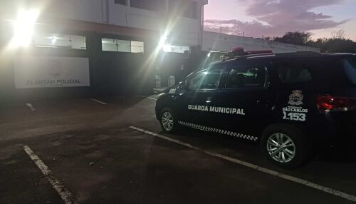 Homem é detido pela Guarda Municipal por furto de cabos de telefonia em São Carlos