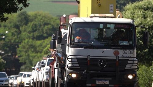 Raízen promove carreata em Ibaté para conscientizar a população sobre os riscos de incêndios