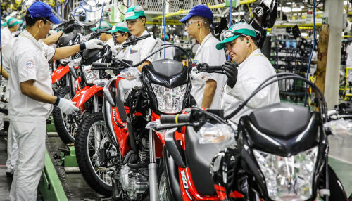 Produção de motocicletas passa de 1 milhão em 2025, diz Abraciclo