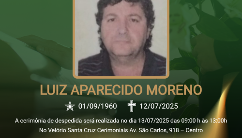 Grupo Santa Cruz informa notas de falecimento 