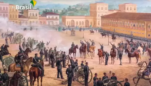 Três anos depois de receber Dom Pedro II, São Carlos comemorou sua queda