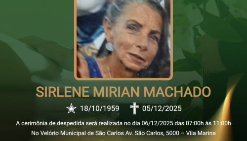 Grupo Santa Cruz informa notas de falecimento e convites de missa