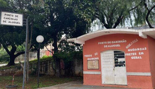 Jùlio Cesar solicita melhorias no ponto dos caminhoneiros da Avenida Trabalhador São Carlense