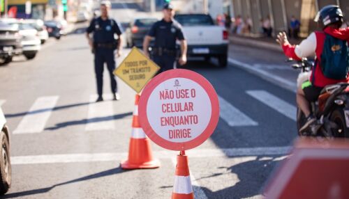 Em 2025 houve queda de 33% nos acidentes de trânsito