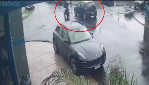 Câmera flagra homem sendo morto a tiros dentro de veículo