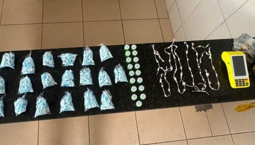 Homem é preso por tráfico de drogas no Jardim Gonzaga