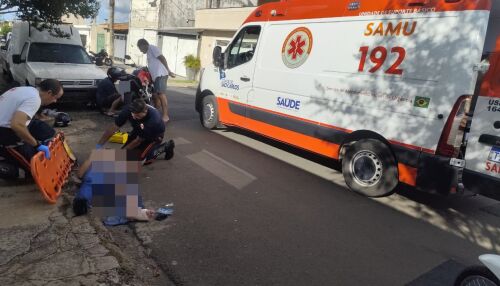 Colisão entre motocicletas deixa dois feridos no São Carlos VIII