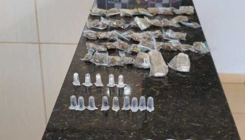 Canil da Guarda Municipal prende homem com drogas e dinheiro no Santa Angelina