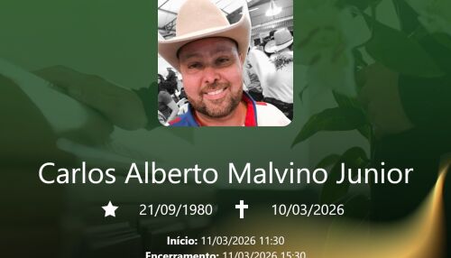 Grupo Santa Cruz informa nota de falecimento