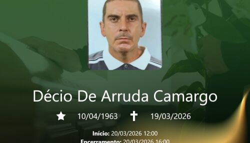 Grupo Santa Cruz informa notas de falecimento