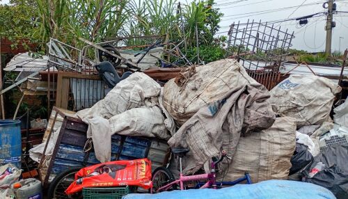 Operação fiscaliza ferros-velhos e depósitos de recicláveis em Ibaté