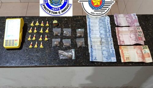 Operação conjunta da PM e Guarda Municipal prende suspeito por tráfico de drogas 