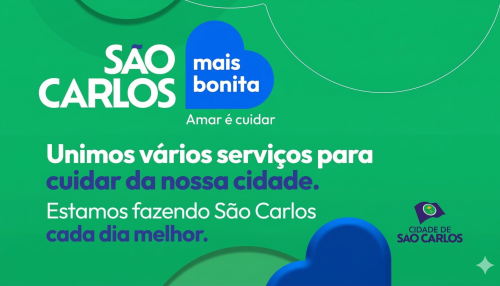 Prefeitura lança programa São Carlos Mais Bonita e inicia ações pela Zona Leste