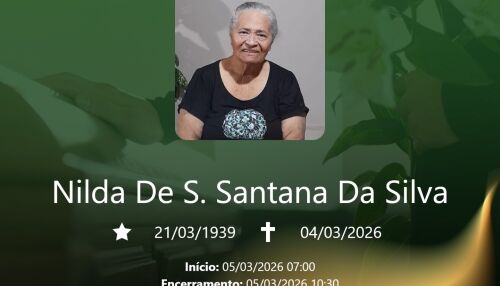 Grupo Santa Cruz informa nota de falecimento