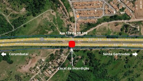 SP 310 terá faixa interditada para obras em viaduto em Rio Claro