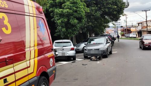 Colisão entre veículos é registrada na avenida José Pereira Lopes
