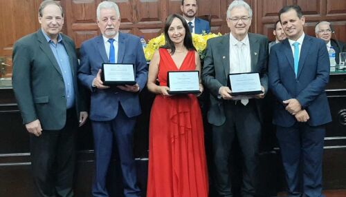 AEASC empossa diretoria e homenageia profissionais da engenharia