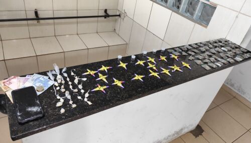 Suspeito invade CEMEI durante fuga e acaba preso com drogas