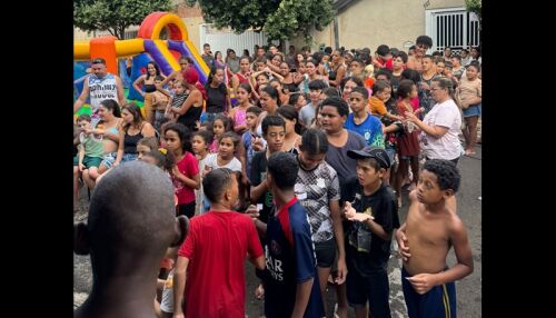 Páscoa Solidária reúne 600 crianças no Planalto Verde