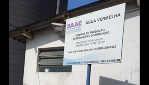 SAAE realiza reparo em sistema e pode afetar abastecimento em Água Vermelha
