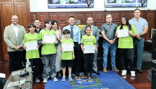 SAAE participa de diplomação de novos embaixadores ambientais