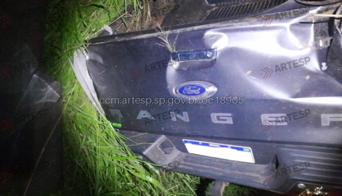 Colisão seguida de capotamento deixa vítima fatal na SP-310 