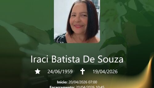 Grupo Santa Cruz informa notas de falecimento 